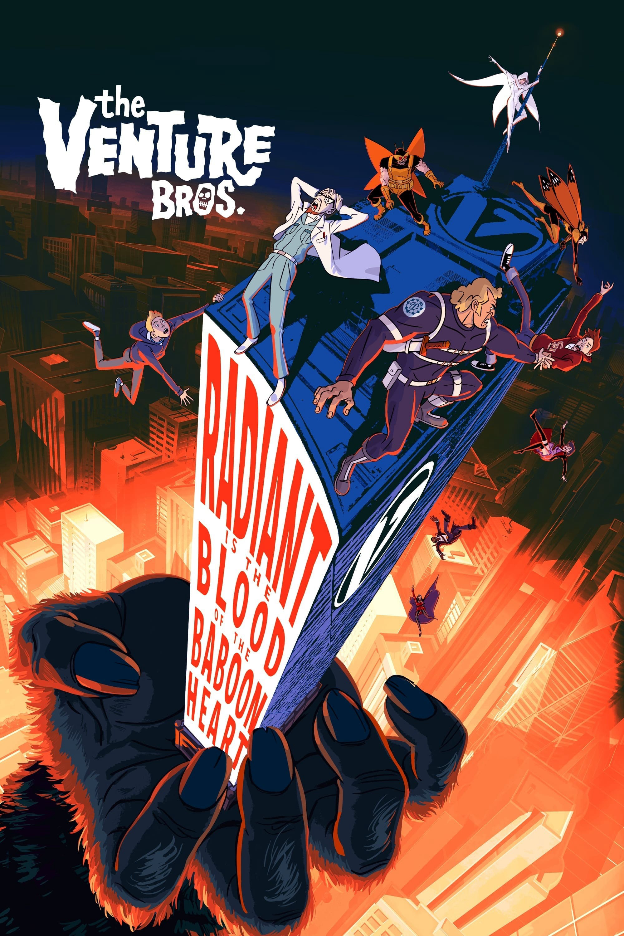 Anh Em Nhà Venture: Tự Hào Dòng Máu Khỉ Đầu Chó | The Venture Bros.: Radiant Is the Blood of the Baboon Heart (2023)