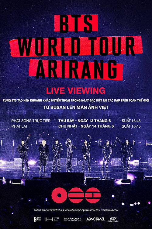 Phim BTS World Tour ‘Arirang’ tại Busan: Xem trực tiếp