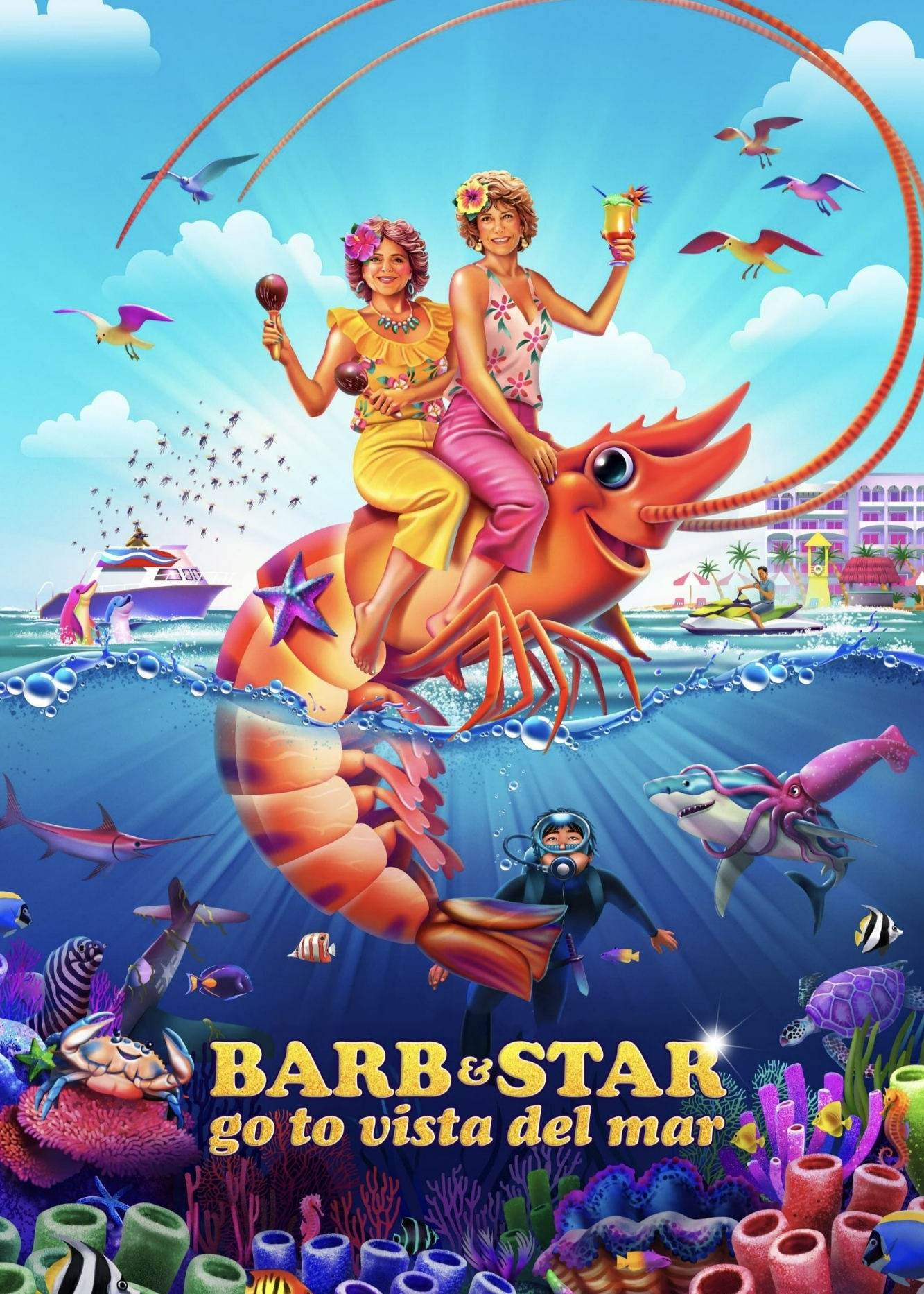 Cuộc Phiêu Lưu Của Barb Và Star: Đường Đến Vista Del Mar (2021)