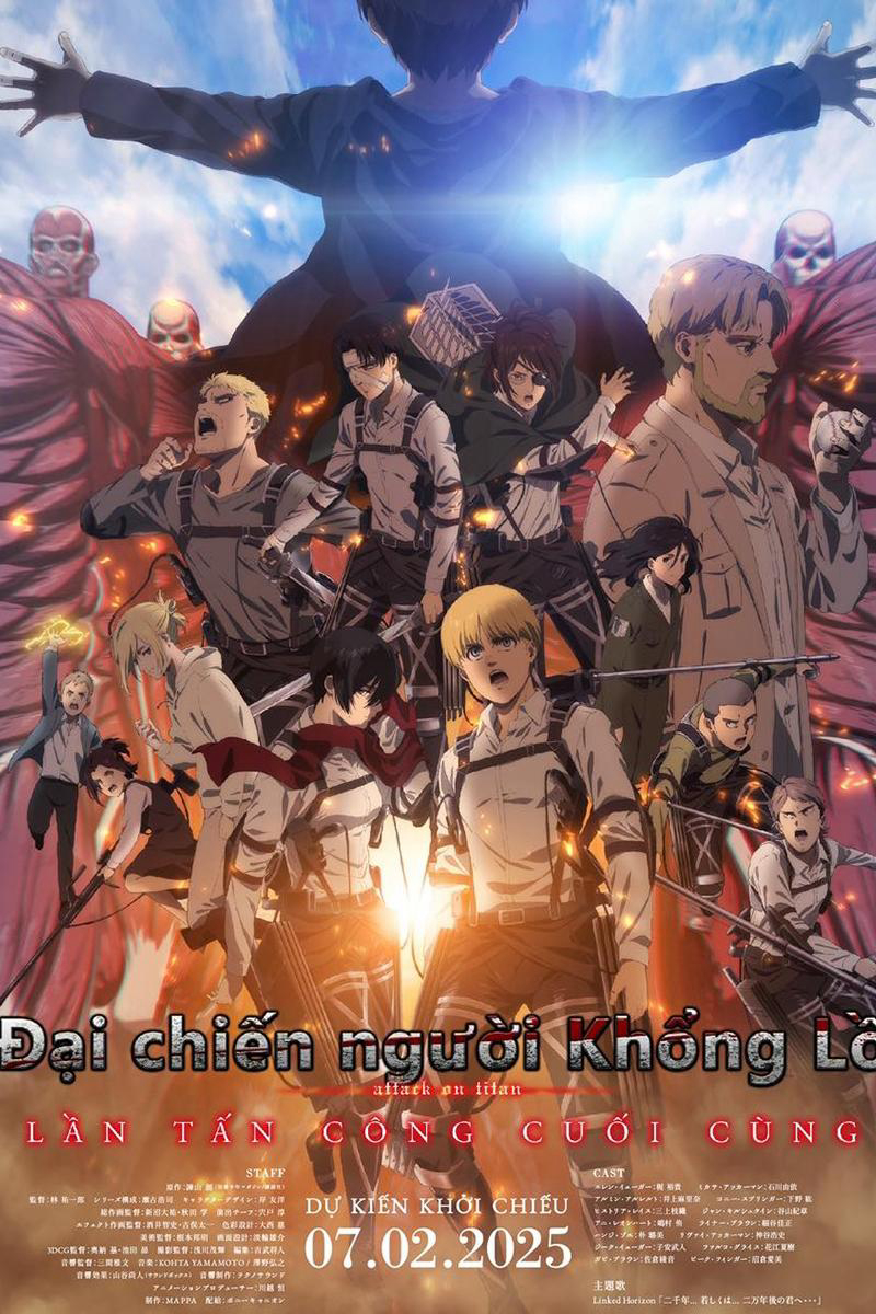 Đại Chiến Người Khổng Lồ: Lần Tấn Công Cuối Cùng (Attack on Titan: THE LAST ATTACK) [2024]