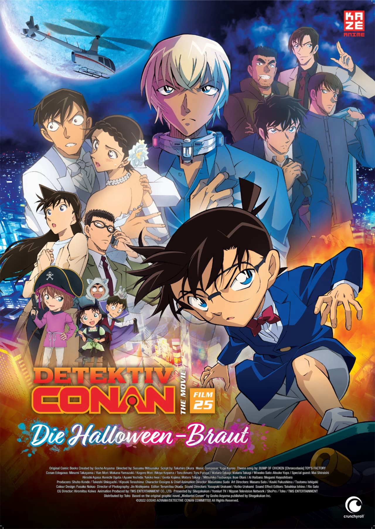 Phim Detective Conan: The Bride of Halloween