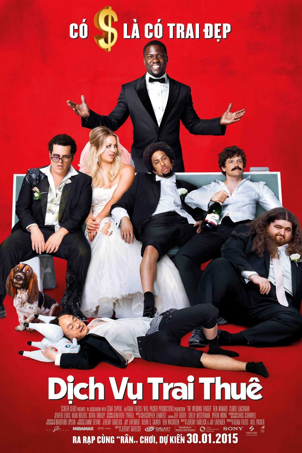 Dịch Vụ Trai Thuê | The Wedding Ringer (2015)