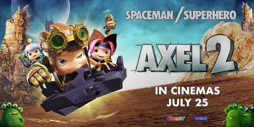 Đội Anh Hùng Nhí Axel 2: Adventures of the Spacekids