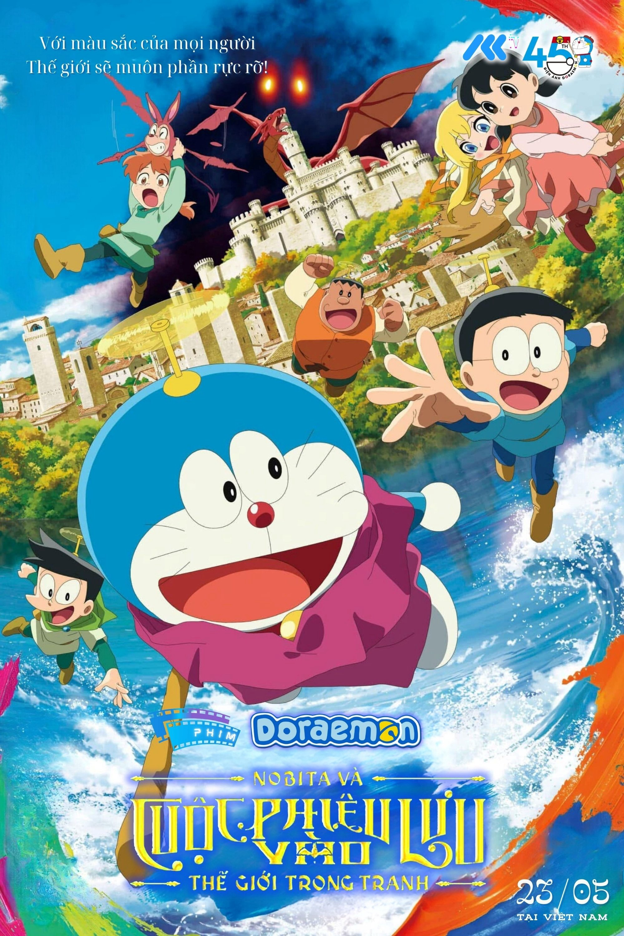 Doraemon: Nobita Và Cuộc Phiêu Lưu Vào Thế Giới Trong Tranh Phimmoichill Phimmoi