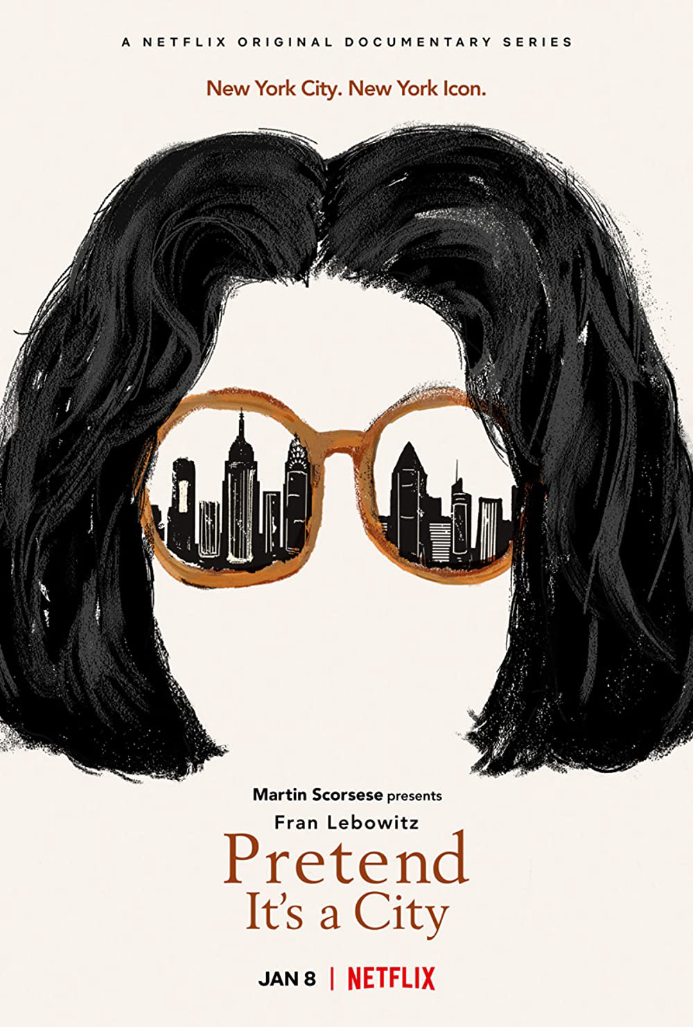 Fran Lebowitz: Giả như nó là thành phố (Pretend It’s a City) [2021]