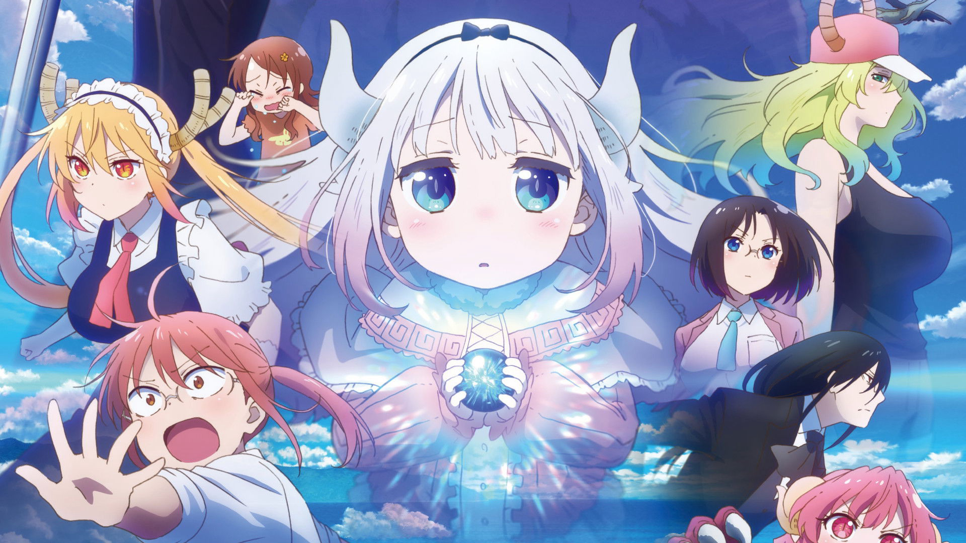 Poster phim Hầu Gái Rồng Nhà Kobayashi: Rồng Cô Đơn Muốn Được Yêu Thương