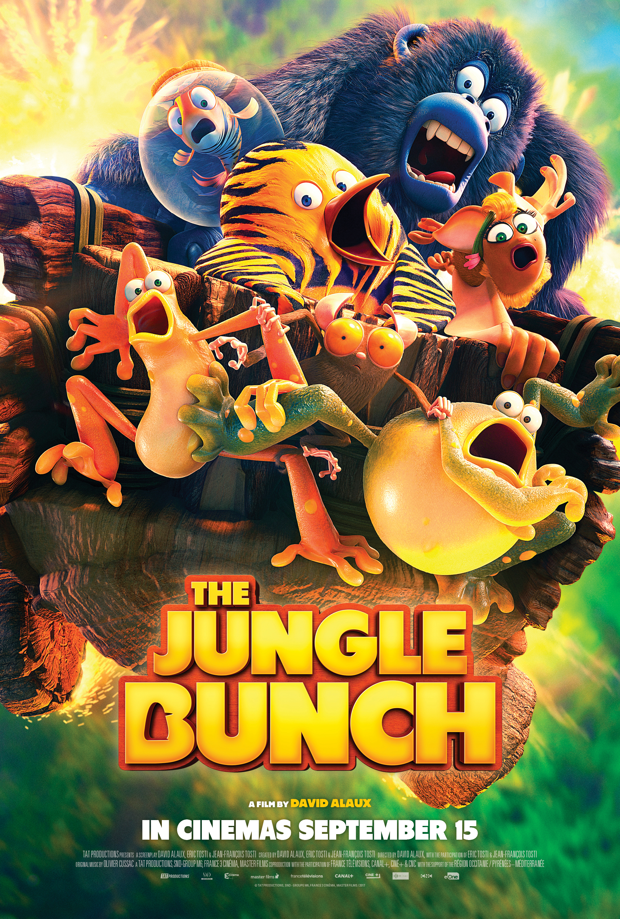 Hổ Cánh Cụt Và Biệt Đội Rừng Xanh - The Jungle Bunch