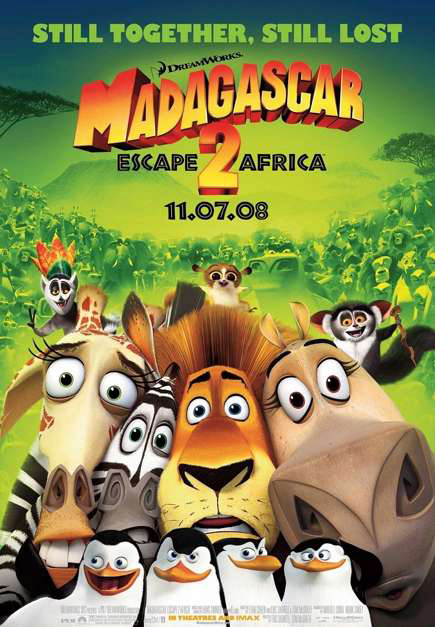 Madagascar 2: Tẩu thoát tới châu Phi (2008)