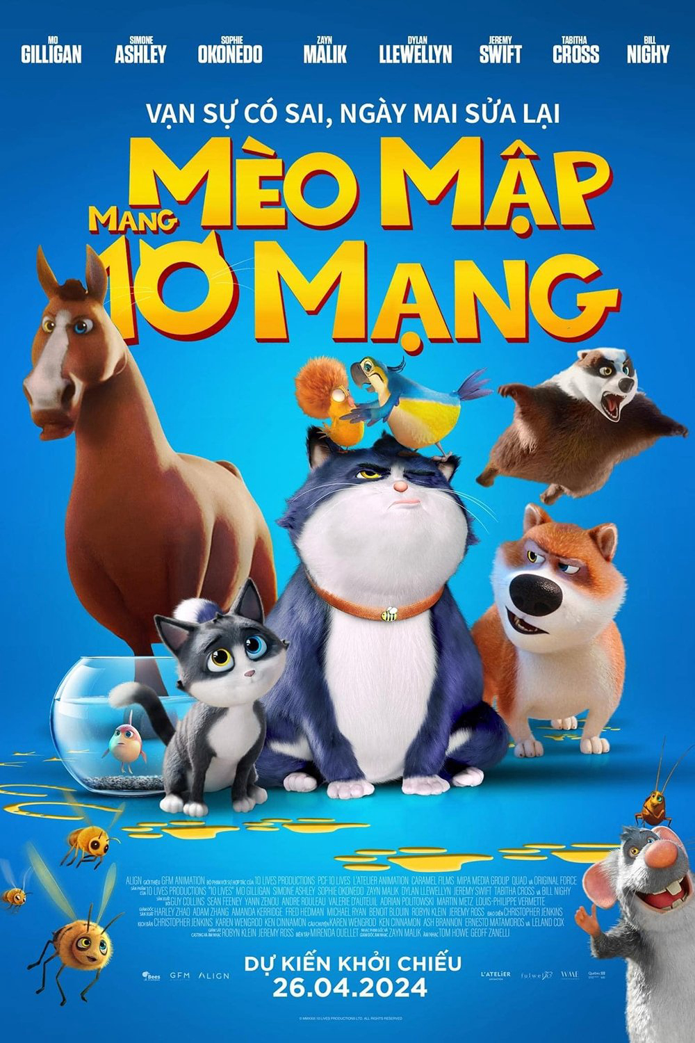Mèo Mập Mang 10 Mạng - 10 Lives (2024) Mèo Mập Mang 10 Mạng - 10 Lives (2024)