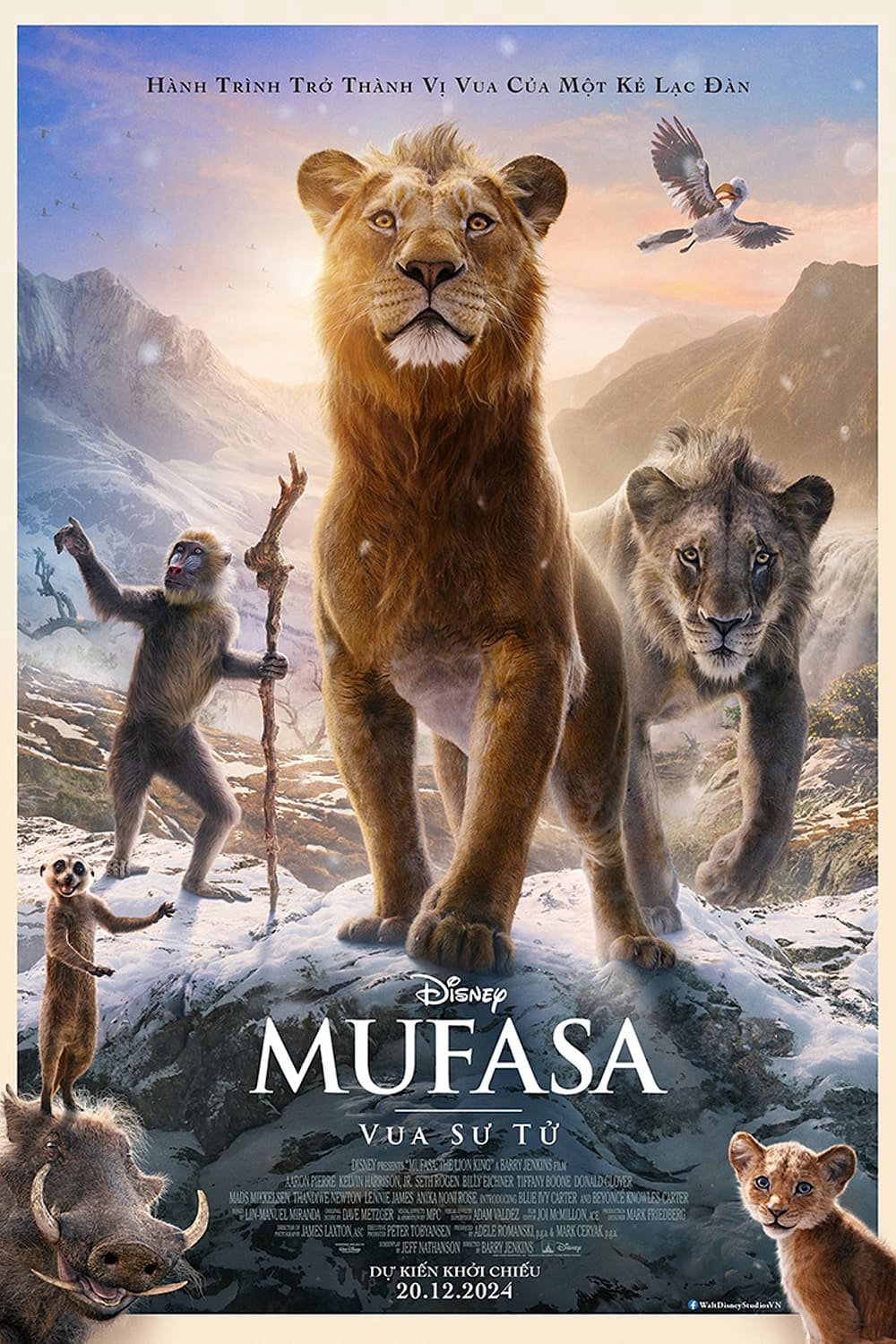 Phim Mufasa: Vua Sư Tử