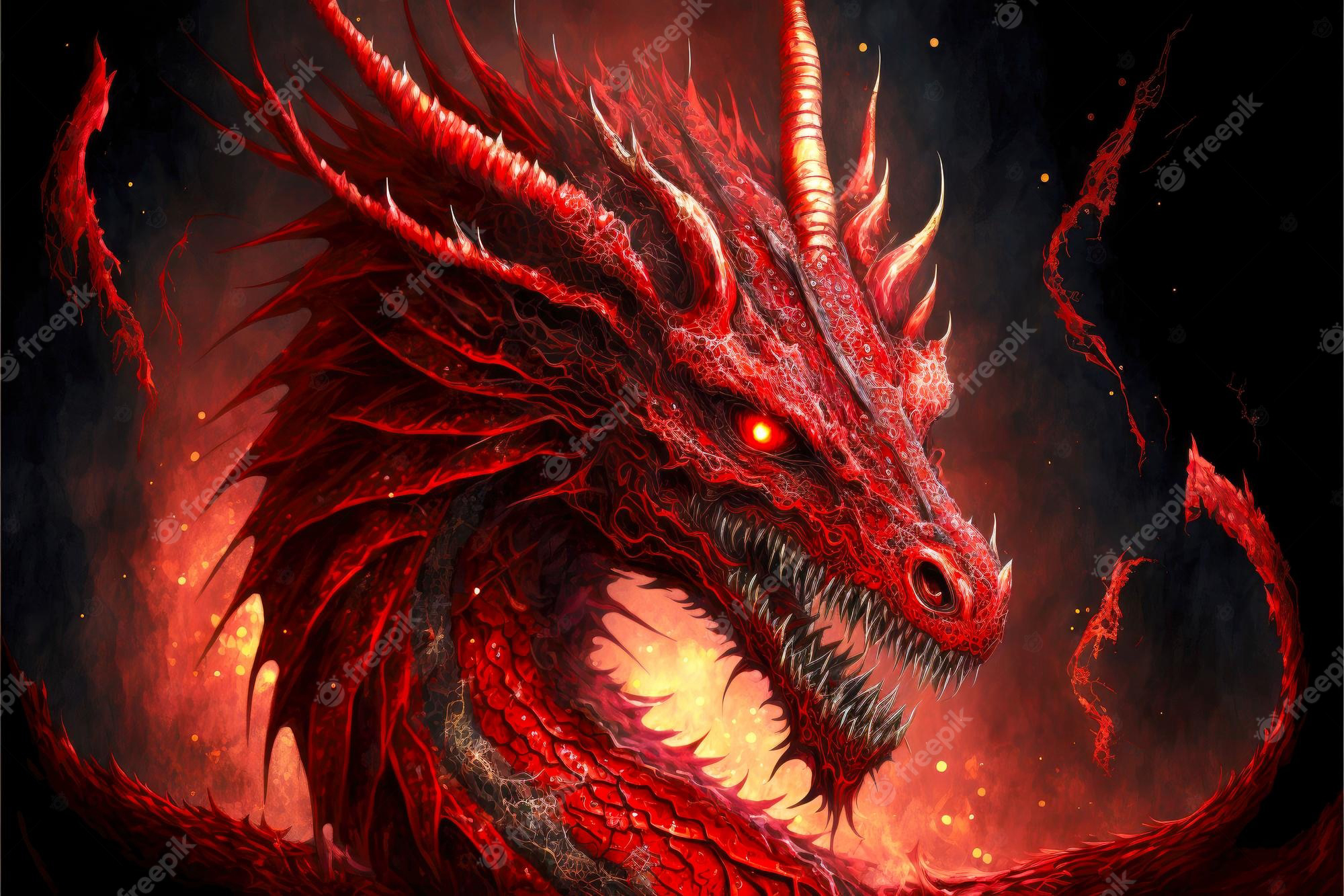 Rồng Đỏ Red Dragon