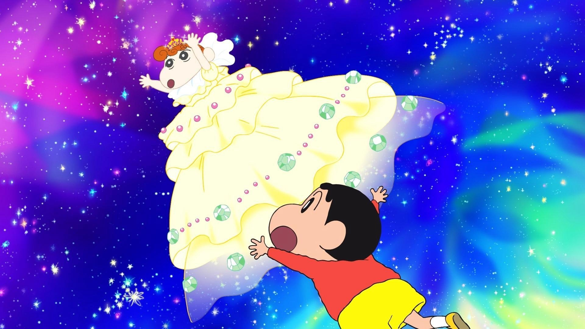 Shin – Cậu Bé Bút Chì 20: Cơn Bão Hung Hăng Gọi Mời! Shin và Công Chúa Vũ Trụ - Crayon Shin-chan: Invoke a Storm! Me and the Space Princess