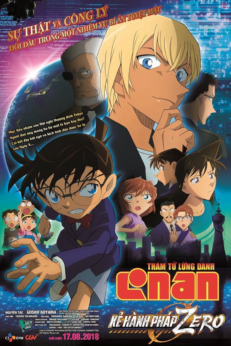 Thám Tử Lừng Danh Conan 22: Kẻ Hành Pháp Zero - Case Closed: Zero the Enforcer (2018) Thám Tử Lừng Danh Conan 22: Kẻ Hành Pháp Zero - Case Closed: Zero the Enforcer (2018)