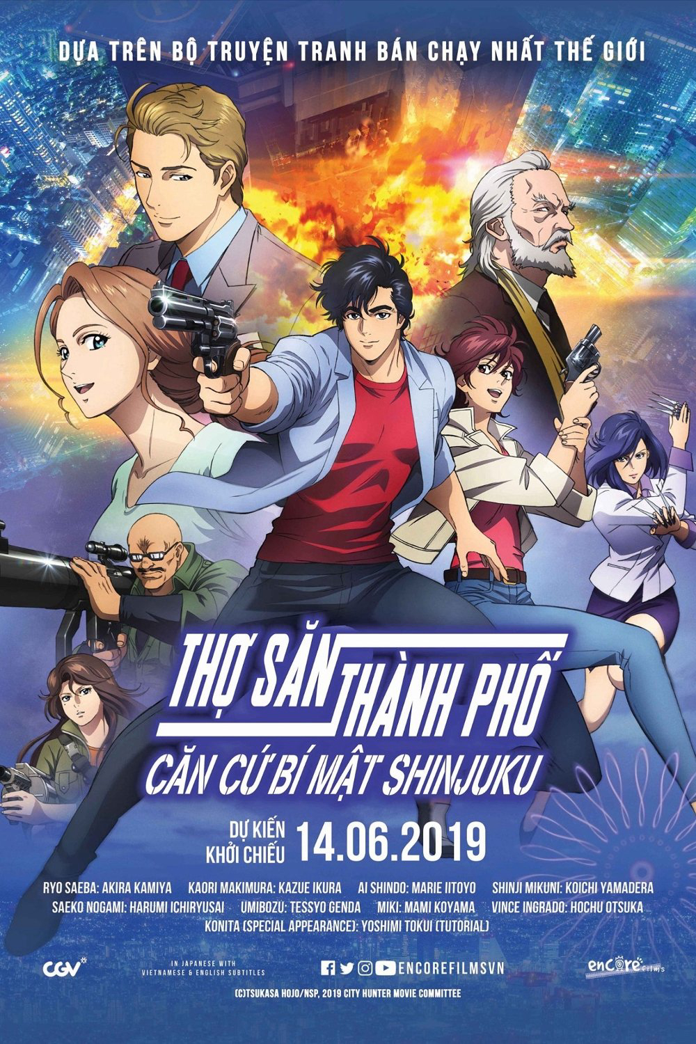 Thợ Săn Thành Phố: Thám Tử Shinjuku - City Hunter: Shinjuku Private Eyes (2019) Thợ Săn Thành Phố: Thám Tử Shinjuku - City Hunter: Shinjuku Private Eyes (2019)