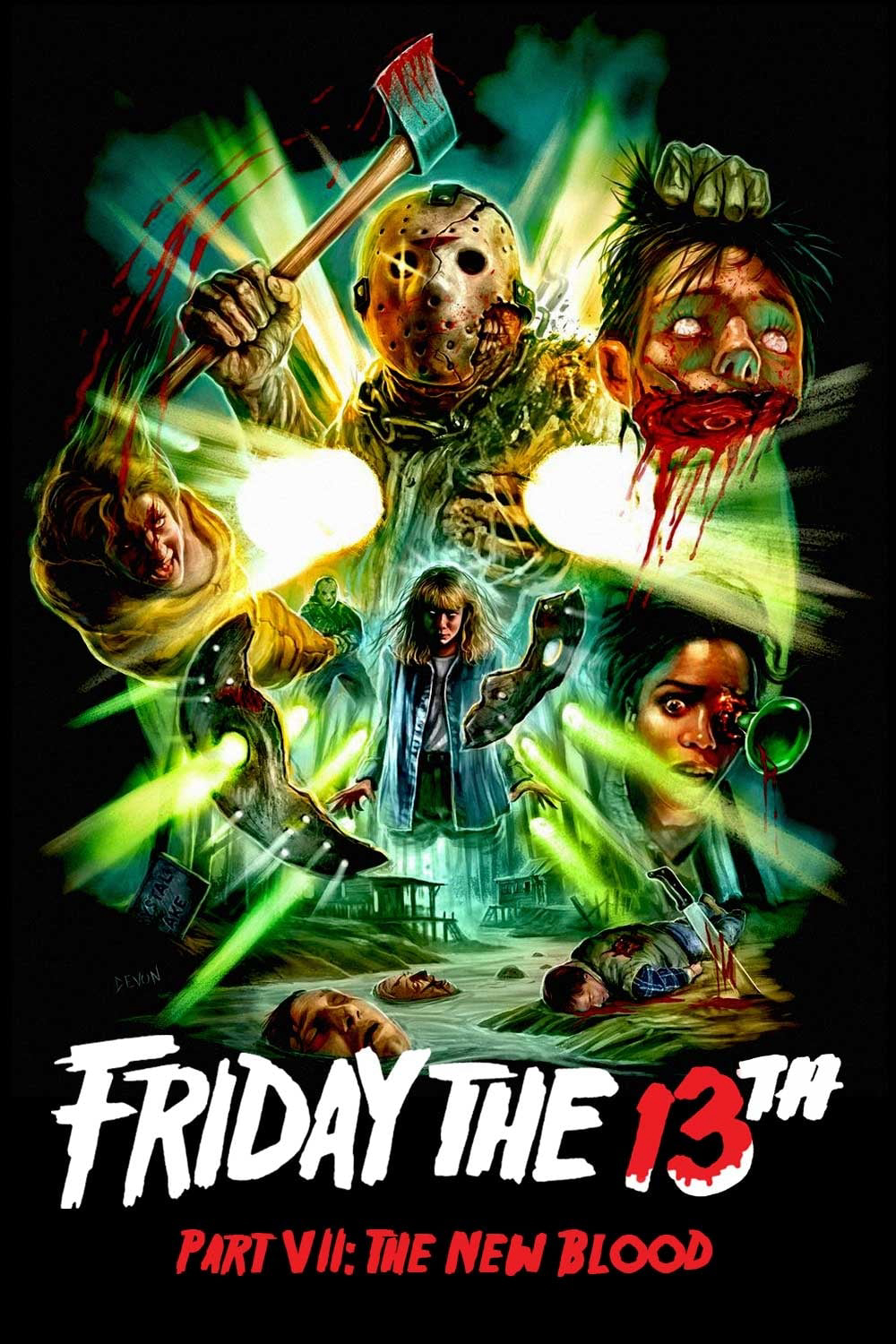  Thứ 6 Ngày 13 Phần 7 | Friday the 13th Part VII: The New Blood (1988)